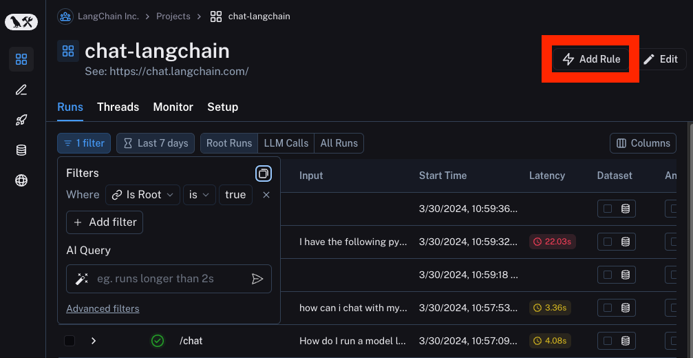 Subsets Monitor